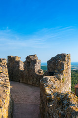 Fototapeta na wymiar Medieval fortress, Capalbio, Grosseto province, Tuscany, Italy