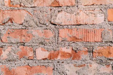 Old brick wall. Old brick texture