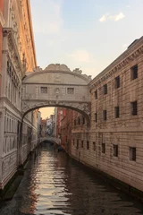 Cercles muraux Pont des Soupirs Bridge of Sighs. Venice. Italy.