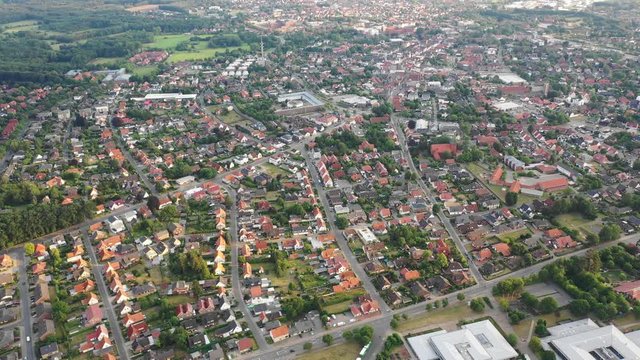 Vechta in Niedersachsen aus der Luft