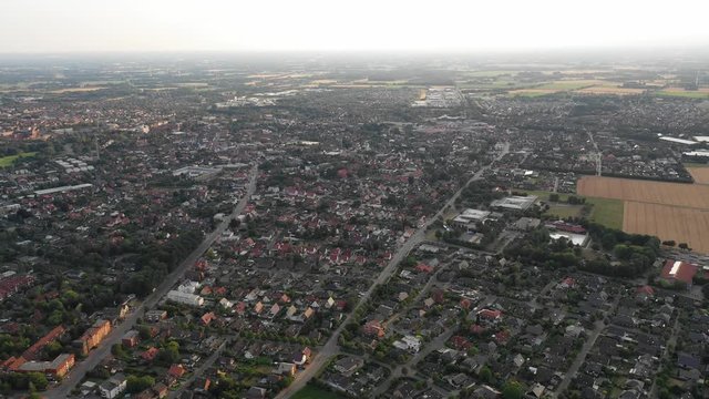 Vechta in Niedersachsen aus der Luft