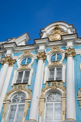 Obraz premium Russia, St. Petersburg, Catherine's Palace (aka Bolshoi Yekaterinsky Dvorets).