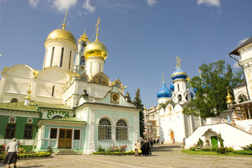 Russia. Sergiev Posad. Trinity Monastery.