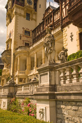 18th Century Peles Castle, Sinaia, Romania, Eastern Europe