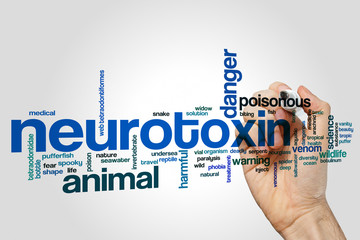 Neurotoxin word cloud