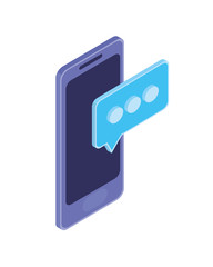 smartphone screen with email notifications