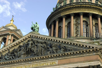 Russia. St. Petersburg. St Issac's Cathedral