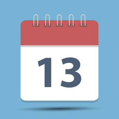 Date 13 Simple Calendar