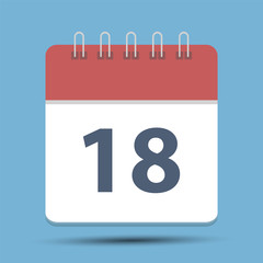 Date 18 Simple Calendar