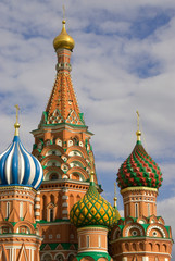 Fototapeta na wymiar Russia. Moscow. Red Square. St. Basil's Cathedral.