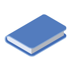 book of school with white background