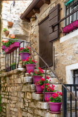 Altstadtszene Porec, Istrien, Kroatien