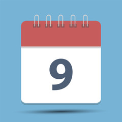 Date 9 Simple Calendar