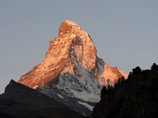 Switzerland, Zermatt, The Matterhorn