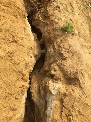 texture, stone, rock, brown, abstract, sand