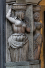 Architectural details, Ljubljana, Slovenia