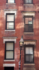 Boston, USA: Altbau Fassaden in Beacon Hill