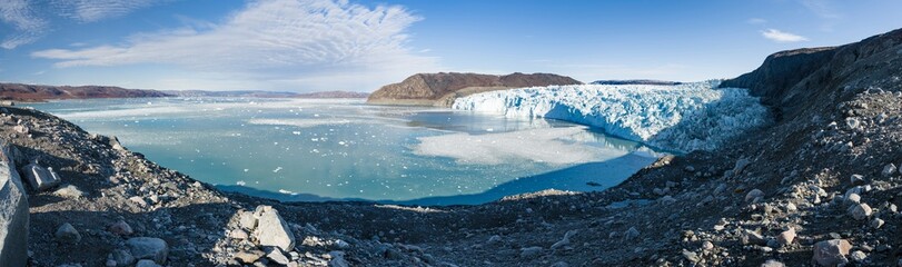 Glacier Eqip (Eqip Sermia) in western Greenland, Denmark © Martin Zwick/Danita Delimont