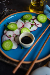 Organic food concept