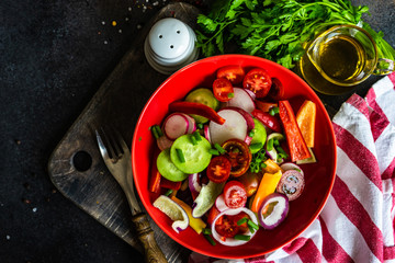 Healthy food concept