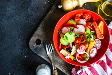 Healthy food concept