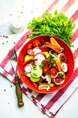 Healthy food concept