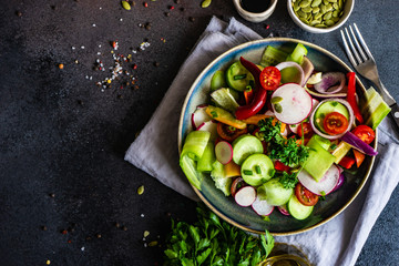 Healthy food concept
