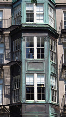 Boston, USA: Altbauten in Back Bay