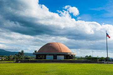 Fale Fono, the parliament house of Apia, Upolu, Samoa, South Pacific
