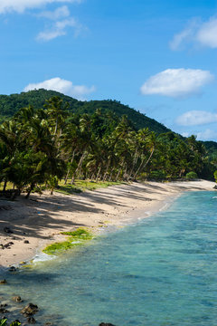 Two Dollar Beach On Tutuila Island, American Samoa, South Pacific