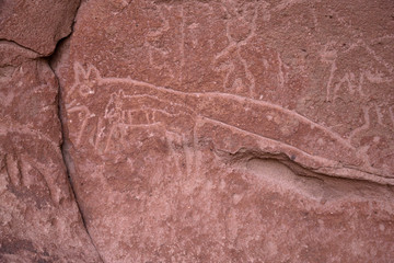 45 minutes from San Pedro, is the Yerbas Buenas petroglyphs dating back 10,000 years.
