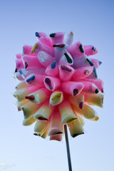 Sweet cotton candy at Northeast Region, Brazil