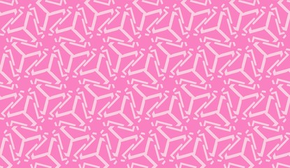 Design pattern with abstract modern ornament. Triangles style. Vector Seamless illustration.