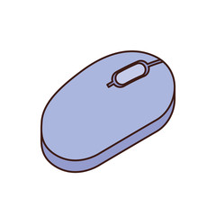 computer mouse on white background