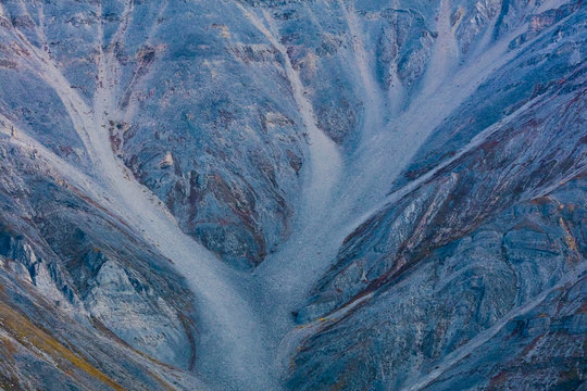 USA, Alaska, Brooks Range, Arctic National Wildlife Refuge. Aerial Of Mountain Landscape. Credit As: Don Paulson / Jaynes Gallery / DanitaDelimont.com