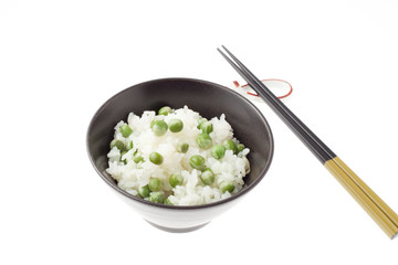 グリーンピース御飯