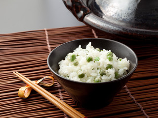 グリーンピース御飯