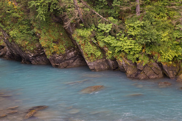 USA, Alaska, Valdez. Milky meltwater in Solomon Gulch. Credit as: Don Paulson / Jaynes Gallery / DanitaDelimont.com