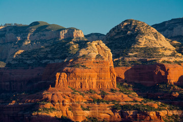 Aerial View, Red Rock Country, Sedona, Coconino National Forest, Arizona, USA