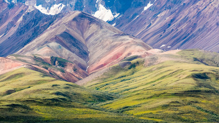 USA, Alaska, Denali National Park. Mountain and valley landscape. Credit as: Don Paulson / Jaynes Gallery / DanitaDelimont.com