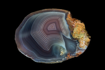 Botswana Banded Agate, Quartzsite, AZ.