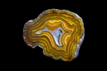 Banded Agate, Quartzsite, AZ.