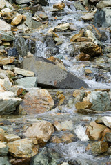 Anderson Creek Tumbles Down Mt. Anderson, Wood River Valley, Alaska, US