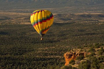 Aerial View, Doe Mesa, Red Rock Country, Sedona, Coconino National Forest, Arizona, USA