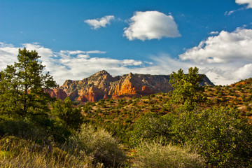 View from Schnebly Hill Road, Sedona, Arizona, USA.