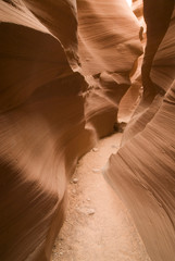 Lower Antelope Canyon, Navajo Reservation, Arizona, US