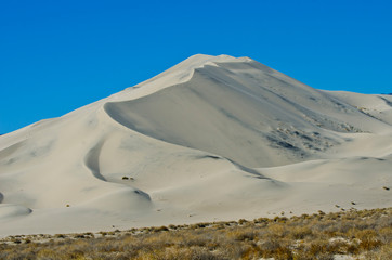 USA, California, Death Valley National Park, South Eureka Dunes road scenery, Last Chance Mountain Range