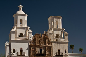 Mission San Xavier Del Bac, Tucson, Arizona, USA
