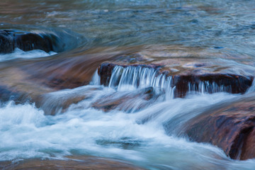 Small cascade in Oak Creek, Sedona, Arizona