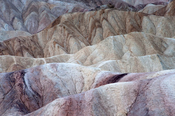 USA, California, Death Valley National Park. Zabriskie Point sunrise